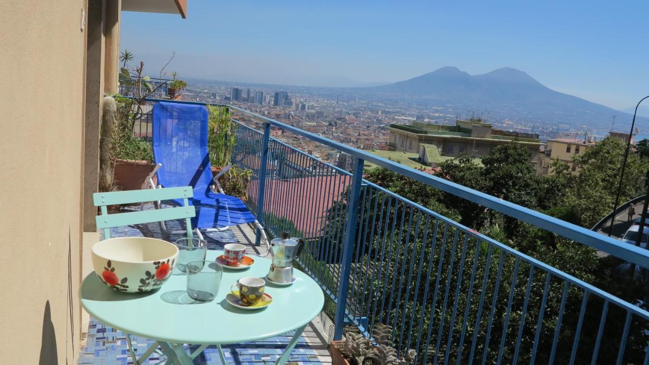 נאפולי Spacious Panoramic Apartment - Half Way Center-Vomero District מראה חיצוני תמונה